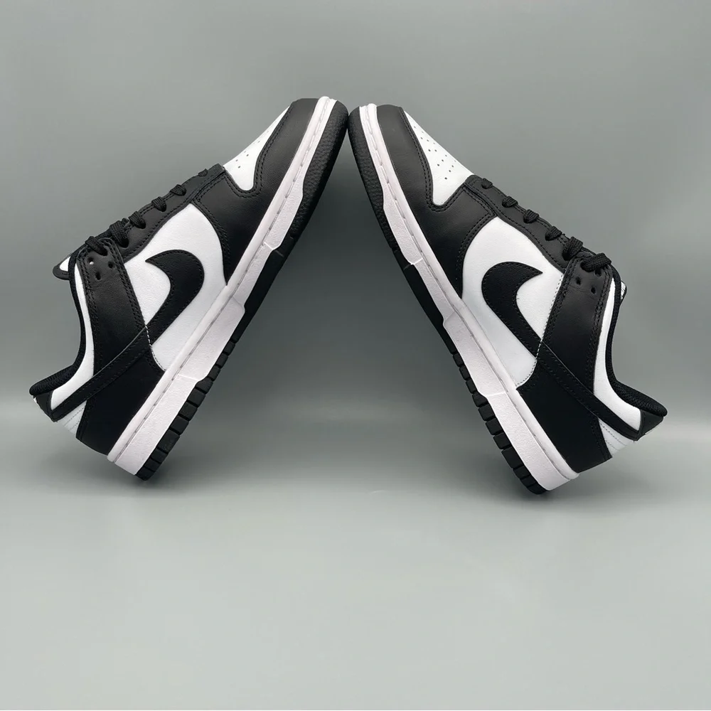 Nike Dunk Low Panda: Black & White Women's Edition Size 8 - Picture 10 of 13